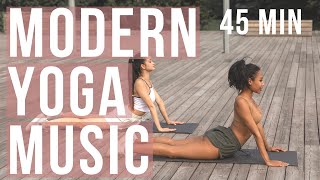 Modern yoga music for exercise and vinyasa practice 45 min of yoga movement music by Songs Of Eden [upl. by Navonod]