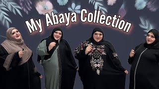 MY PLUS SIZE ABAYA COLLECTION FROM KUWAIT [upl. by Stralka]