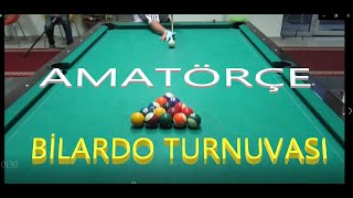 Amatör bilardo turnuvası [upl. by Eanej]