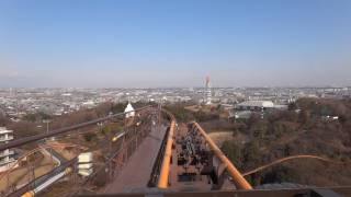 🔴よみうりランド バンデット  Bandit Roller coaster at Tokyo Yomiuri Land [upl. by Natassia]