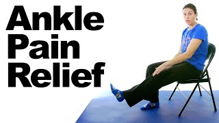 Ankle Pain Relief Stretches  5 Minute Real Time Routine [upl. by Amerigo652]