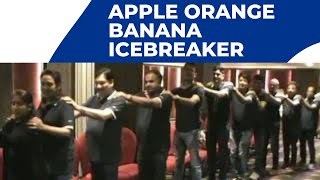 TOP ICE BREAKING ACTIVITY  APPLE ORANGE BANANA [upl. by Longfellow]