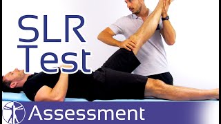 Straight Leg Raise SLR Test  Lasègue Test  Lumbar Radicular Syndrome [upl. by Adiell820]