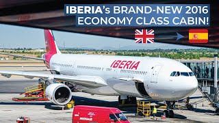 TRIPREPORT  Iberia ECONOMY  Airbus A330200  London Heathrow  Madrid [upl. by Eded]