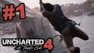 UNBELIEVABLE GAMEPLAY  Uncharted 4 FULL GAME Part 1  Walkthrough Playthrough [upl. by Roger]