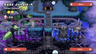 Soda Jungle 4 Secret Exit  How to get to the Soda Jungles Boss in New Super Mario Bros U Deluxe [upl. by Edahsalof]