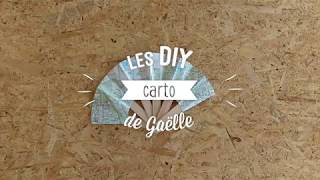 DIY carto  fabriquer un éventail [upl. by Ettenot]