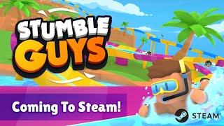 Stumble Guys Steam Launch Trailer [upl. by Pettiford]