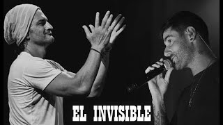 EL INVISIBLE  Ricardo Arjona ft Melendi LetraLyrics [upl. by Jangro370]