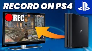 How to Record Gameplay on PS4 2021  SCG [upl. by Yatnwahs]