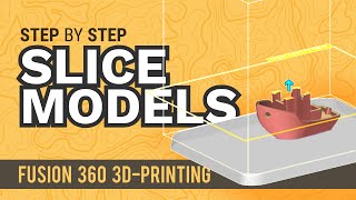 Slice your 3D prints directly in Fusion 360 [upl. by Nnylimaj]