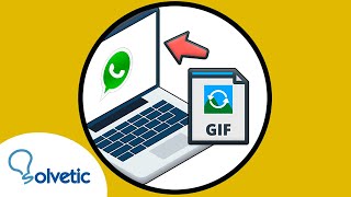 📲 🕺 Cómo ENVIAR GIF por WhatsApp Web [upl. by Alehc]