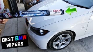 HOW TO REPLACE WINDSHIELD WIPERS ON BMW [upl. by Garfinkel]