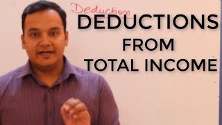 Deductions from Gross total Income [upl. by Cavuoto230]