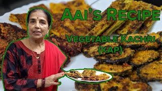 Vegetable Kachri Kap  Aais Recipe [upl. by Corby738]