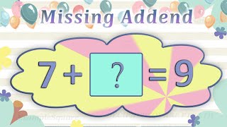 Missing Addends [upl. by Laenahtan]