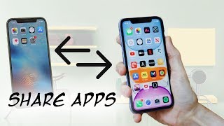 How to Share Apps using Airdrop [upl. by Heddi841]