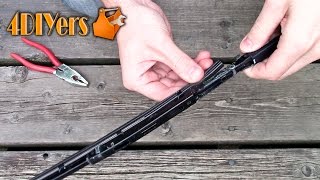 DIY How to Replace Wiper Blade Refills [upl. by Mcwherter]