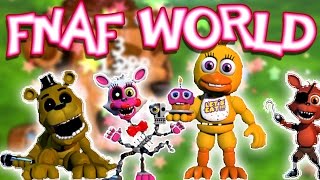 My Flavor Of Five Nights At Freddys  FNAF WORLD  Fan Choice Friday [upl. by Ayokal]