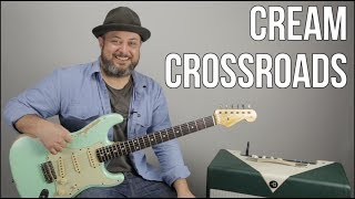 Cream Crossroads Guitar Lesson  Tutorial [upl. by Hugo]