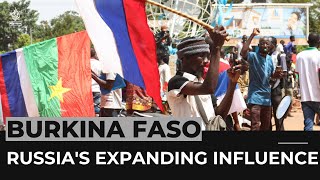 Burkina Faso Russia benefits from military coup in Ouagadougou [upl. by Nadual624]