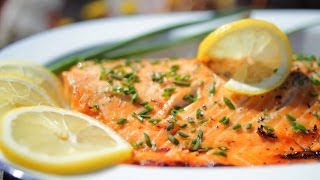 Rezept Marinierter Lachs vom Grill [upl. by Imac]