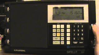 Grundig Satellit 500 LW MW [upl. by Eilac]