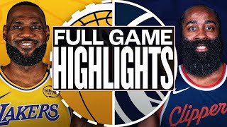 Los Angeles Lakers VS Los Angeles Clippers Full Game Highlights Feb 222025 NBA Season 202425 [upl. by Yerahcaz]