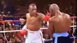 Boxing Tribute  Marvin Hagler vs Sugar Ray Leonard [upl. by Adelric403]