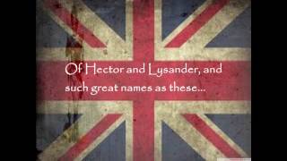 The British Grenadiers Song  Lyrics [upl. by Yenar383]