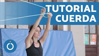 Ejercicios básicos con CUERDA en GIMNASIA RÍTMICA [upl. by Crane]