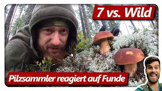 7 vs Wild Staffel 1  Pilzsammler reagiert auf Pilzfunde [upl. by Josey]