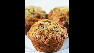 How to Make Healthy Zucchini Muffins [upl. by Short]