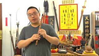 Dizi Chinese Flute Lesson  Playing High Pitch Notes with Beautiful Music [upl. by Annauj]