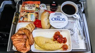 IBERIA BUSINESS CLASS REVIEW  Airbus A320  Frankfurt FRA  Madrid MAD [upl. by Arreyt]