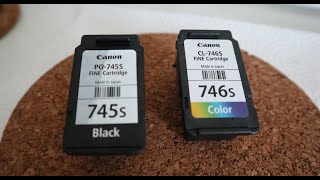 How to refill Canon 745s 746s cartridge [upl. by Terces65]