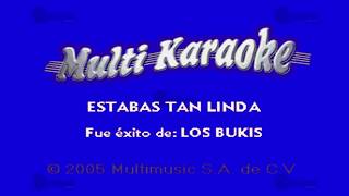 MULTIKARAOKE  Estabas Tan Linda [upl. by Selrac]