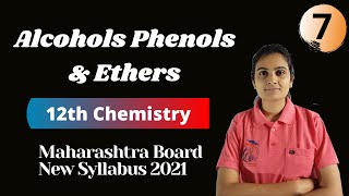 Alcohol Phenols and Ethers Class 12th Chemistry Part 7 [upl. by Lenahc]