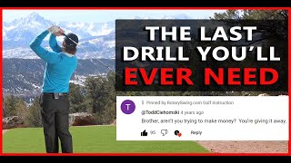 1 Drill to INCREASE CONSISTENCY in the Golf Swing  The DEAD Drill [upl. by Norat]