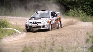 Rally Car Racing in the Backwoods  World of Adventure [upl. by Eshman]