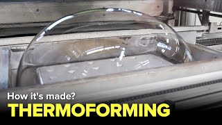 How the THERMOFORMING PROCESS works  Factories [upl. by Kile]