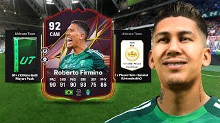 Should YOU take 92 Roberto Firmino from level 40 😱 FC 25 Player Review [upl. by Joella]