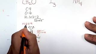 The 3D structure of CH2O formaldehyde [upl. by Ciapas]