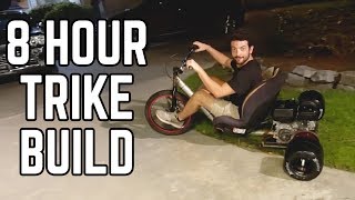 Baby Seat Drift Trike Build [upl. by Yllatan691]