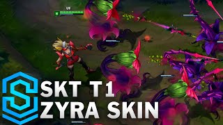 SKT T1 Zyra Skin Spotlight  League of Legends [upl. by Herstein]