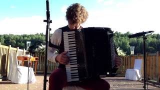 Amazing talent Martynas Levickis accordion performance [upl. by Odnanref]