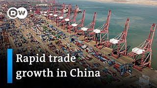 Why are Chinese imports amp exports surging  DW News [upl. by Marga]