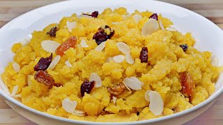 Mauritian Cuisine Easy Halwa Gréo Recipe  Halwa Suji Semolina [upl. by Jamison]