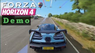 Forza horizon 4 Gameplay Demo version from Microsoft store  MaxBlind [upl. by Kohsa663]