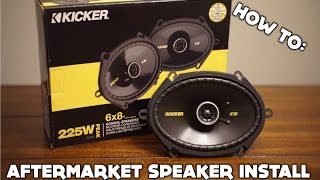 How to install aftermarket speakers on ANY car [upl. by Lytsirk]